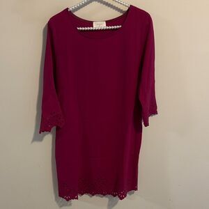 Everly wine colored dress size medium